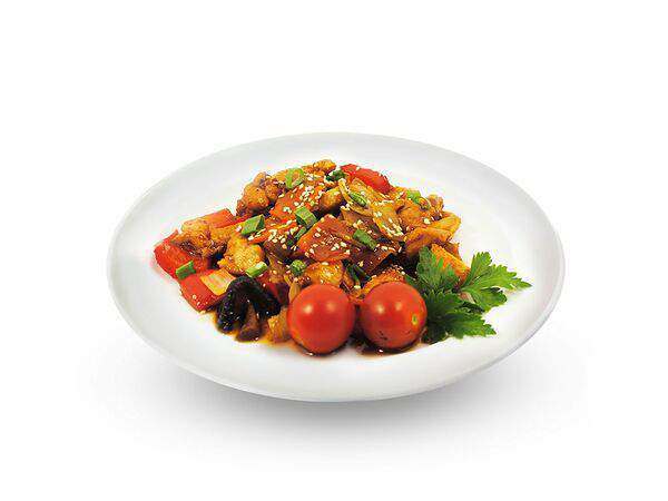 People's food - Курица по-сычуаньски