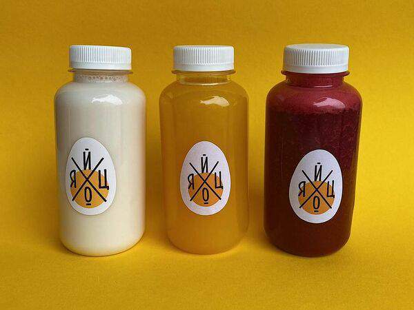 Яйцо - Смузи Ягодный Микс