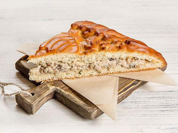 Пироговый Дворик - Пирог с курицей и грибами
