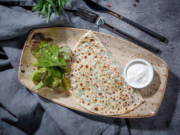 Новорижская застава - Кутаб с сыром и зеленью