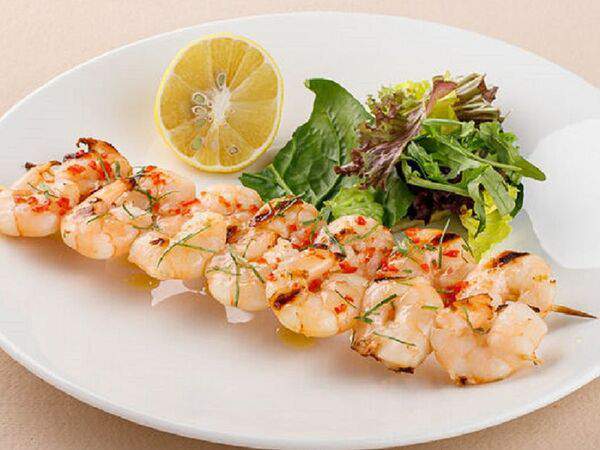 The Temple Bar - Тигровые креветки на гриле