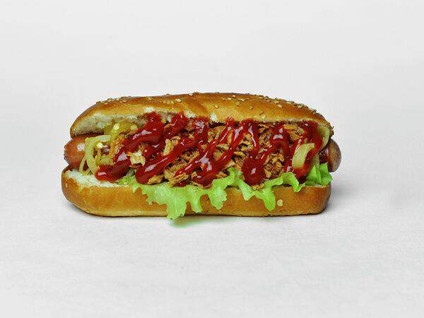 Hot dog house - Вег-дог Чили