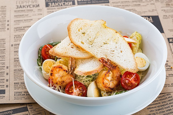 Изи Паб - Цезарь с креветками