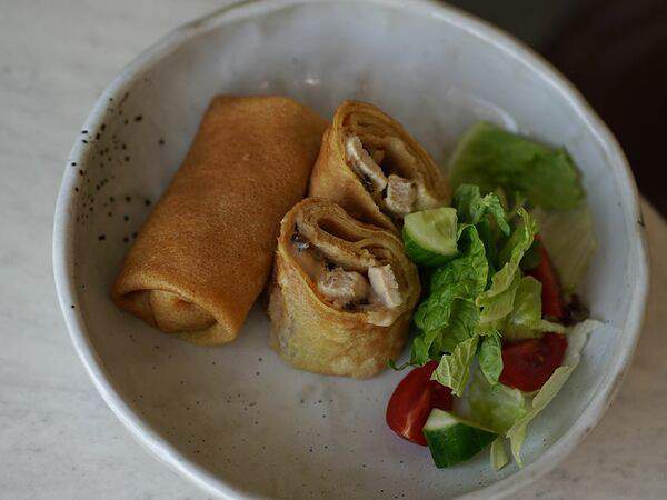 Кристалл - Блины с курицей и грибами