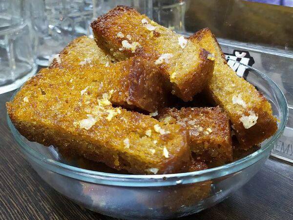 Варвар Кинг - Гренки чесночные