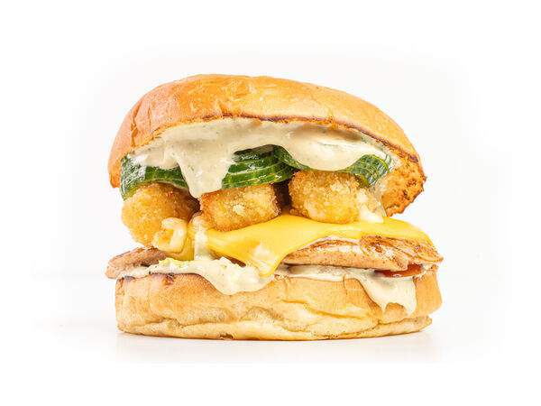 TESLA BURGER - Бургер Сырный филе