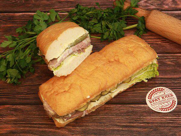 Брат Хлеб и его сестра Булка - Панини с бужениной