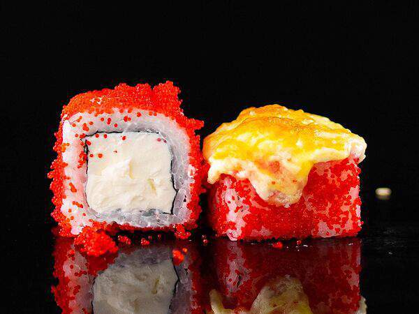 Cити ролл - Ролл запеченный 2 сыра