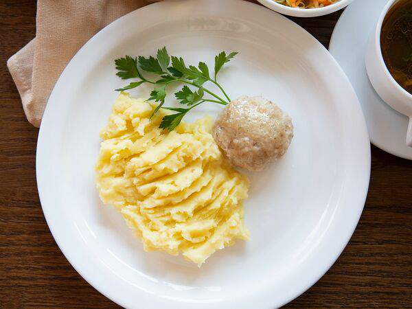 Компот - Тефтелька куриная на пару с рисом