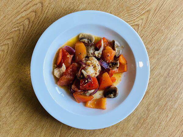 Изюм - Тушеные овощи