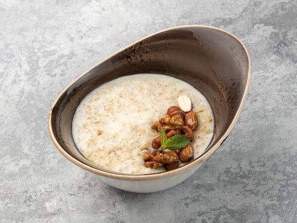 Espresso bike - Овсяная каша с орехами и мёдом