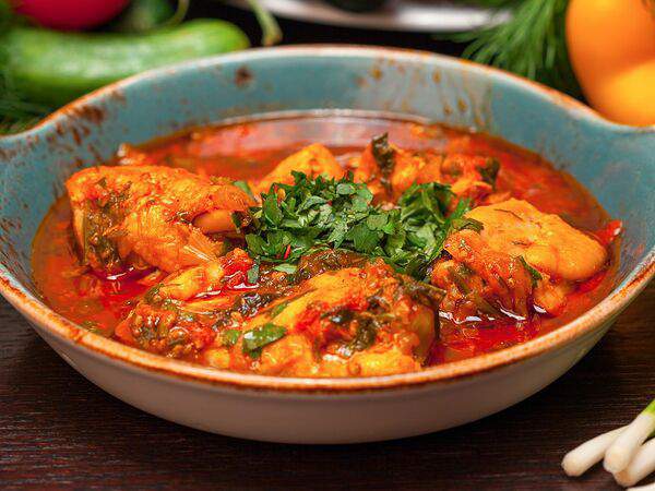 Оджахури - Чахохбили из курицы