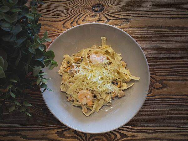 Шашлычный Двор - Паста с морепродуктами