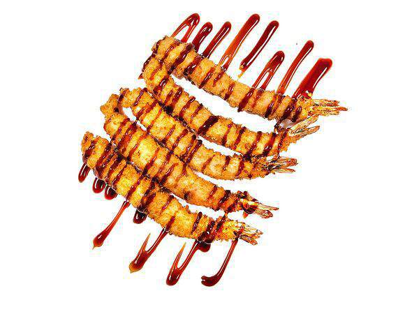 Чука - Креветки Темпура