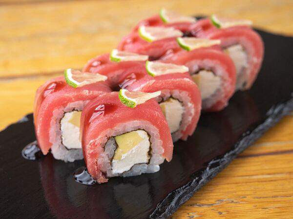 Огонёк - Филадельфия с тунцом магуро цуна