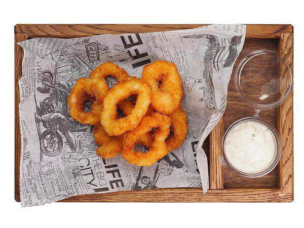 Домашний Шеф в Сытном Базаре - Кольца кальмаров фри