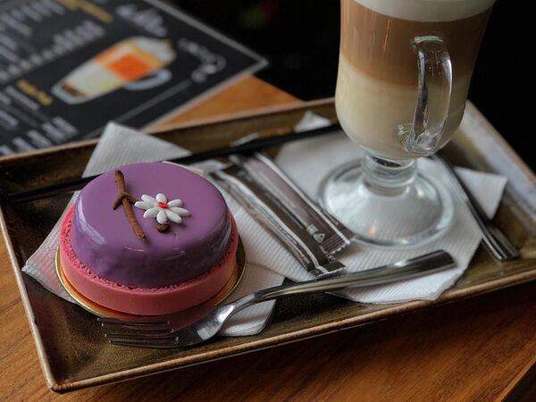 de Paris - Черничный мусс с малиной