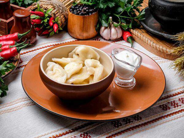 Корчма Веселая кума - Вареники с творогом