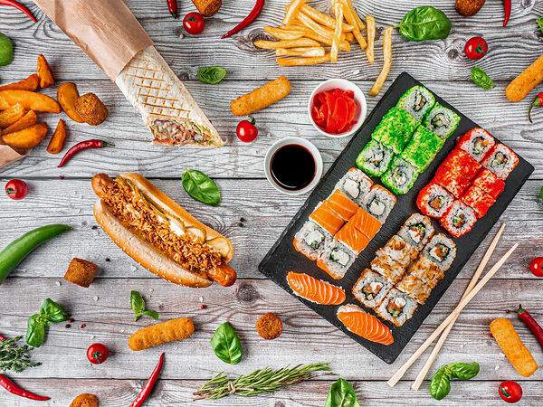 Ресторан Шаурма, суши, хот-дог в Мытищах