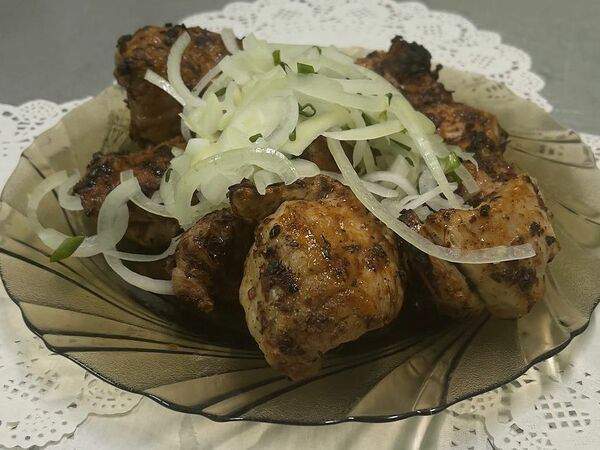 Спорт кафе - Шашлык из cвинoй шейки