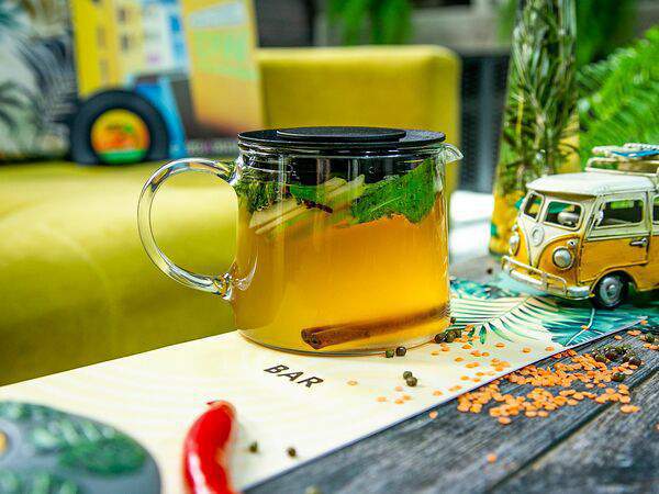 Santa Monica Stereo Cafe - Взвар Яблоко-мята