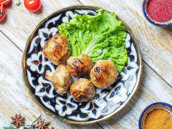 Центр плова Али-Баба - Шампиньоны на мангале