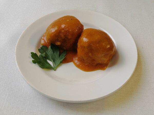 Точка для обеда - Тефтельки мясные в томатном соусе