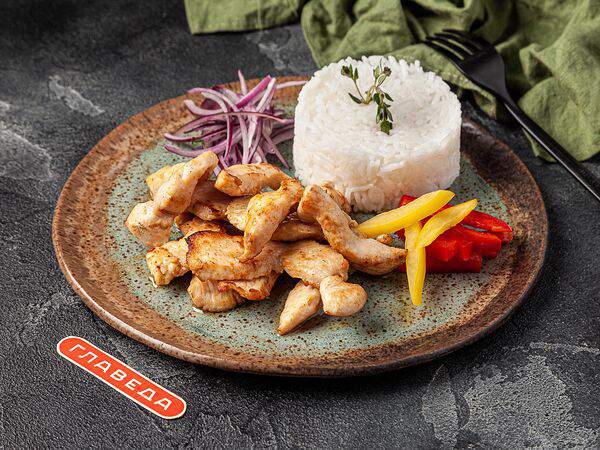 ГлавЕда - Донер-кебаб из курицы с рисом