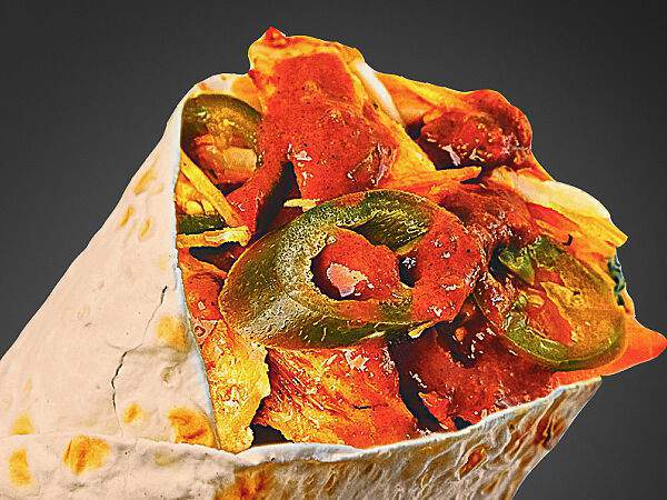 Шаурма Bison - Мексиканский Bison острый мини