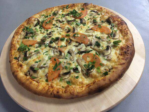 Браш-пицца - Пицца Курица и грибы