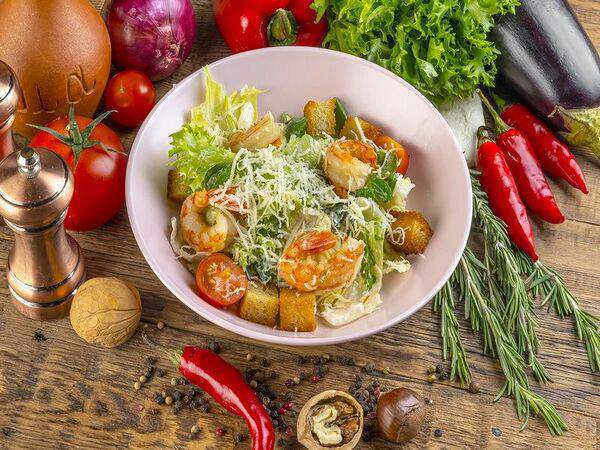 Шуша - Цезарь с креветками