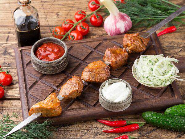 Гурман - Шашлык из cвинoй мякоти