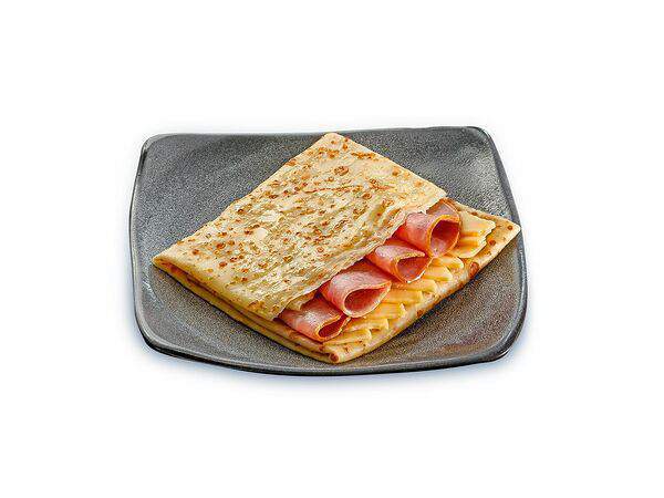 Русские блины - Блин с ветчиной и сыром