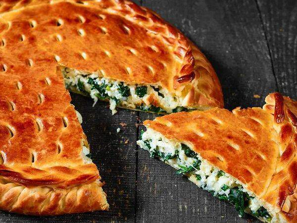 Мама испекла - Пирог со шпинатом и сыром