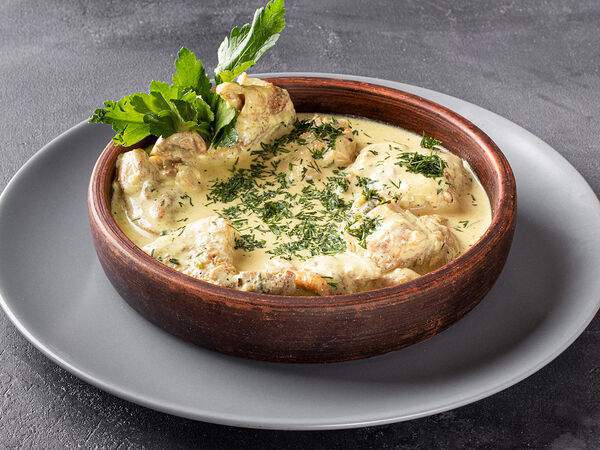 Гамарджоба - Цыпленок по-чкмерульски