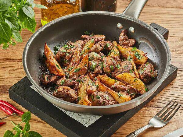 Сыроварня - Куриная печень с картофелем