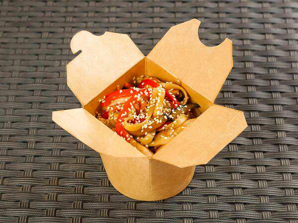 Гурмания - Удон со свининой с соусом кимчи