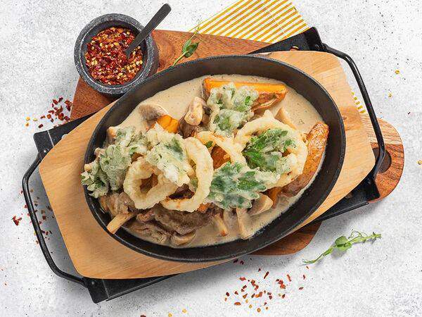 Империя Пиццы и Суши - Мясо по-русски