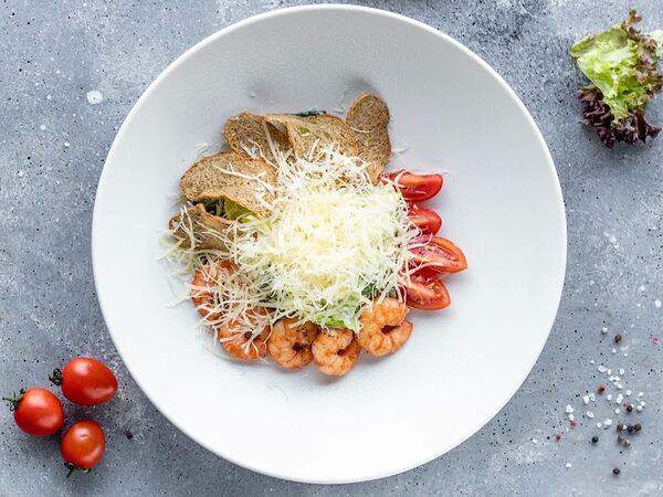 Gagarin Gastro Bar - Цезарь с креветками