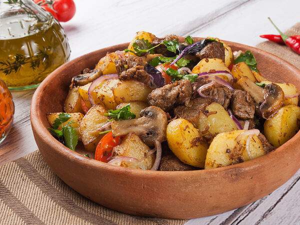 Чито грито - Оджахури с грибами