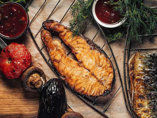 Околица трактир - Стейк из семги