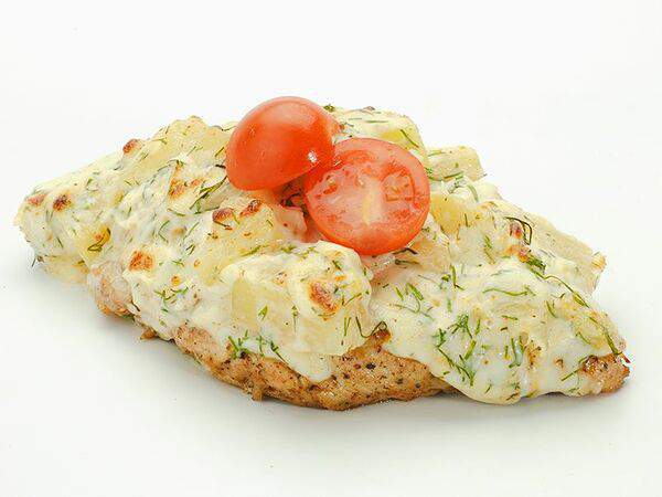 Тот самый R & S - Стейк из курицы с ананасом