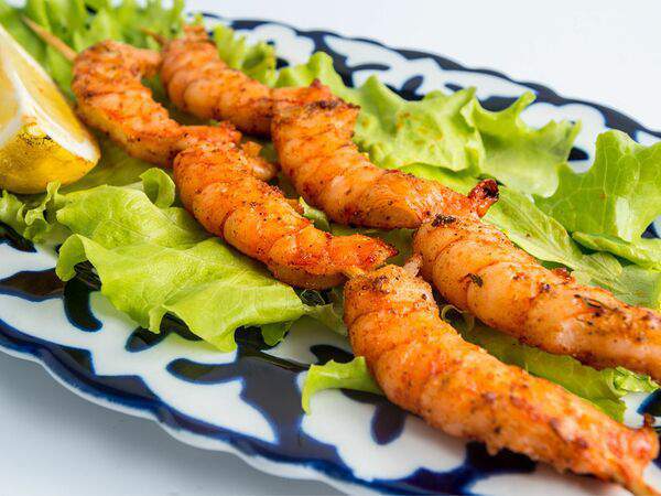 Чайхона - Шашлык из креветок