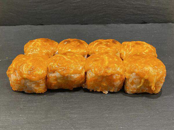 Лосось sushi & oysters - Запеченный Камчатский краб