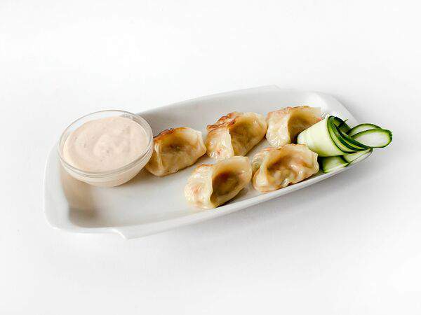 Вареничная №9 - Гёдза с сыром и шпинатом