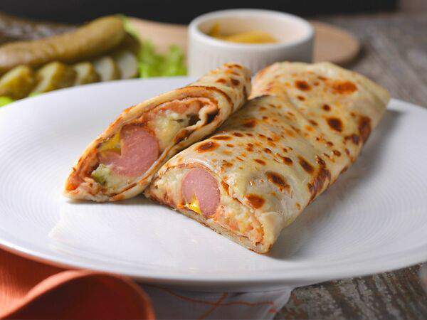 Вкусноблин - Хот-дог в блине