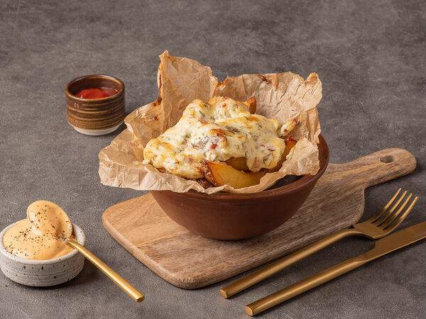 Солянка - Картофель запеченный