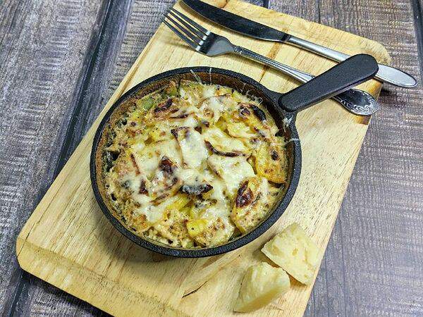 Атмосфера - Картофель в сливках и пармезане