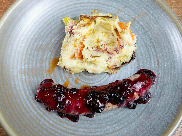 Сказка Skazka Печь & Гриль - Колбаска Сальчичон с картофелем по-бельгийски