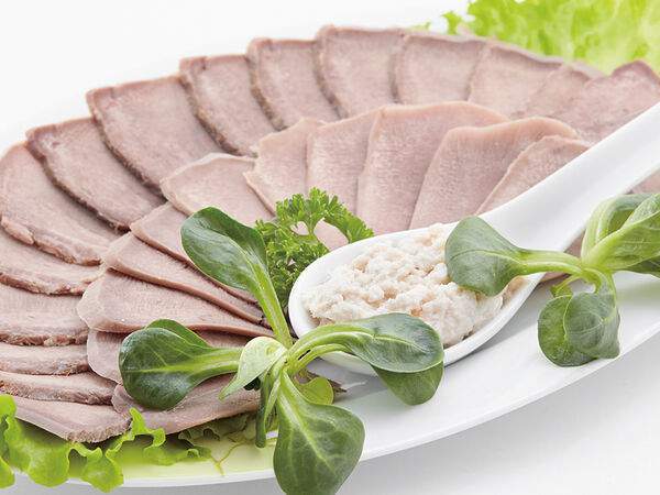 Дали - Язык отварной с хреном